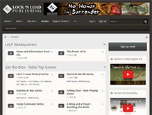 Tablet Screenshot of forums.lnlpublishing.com